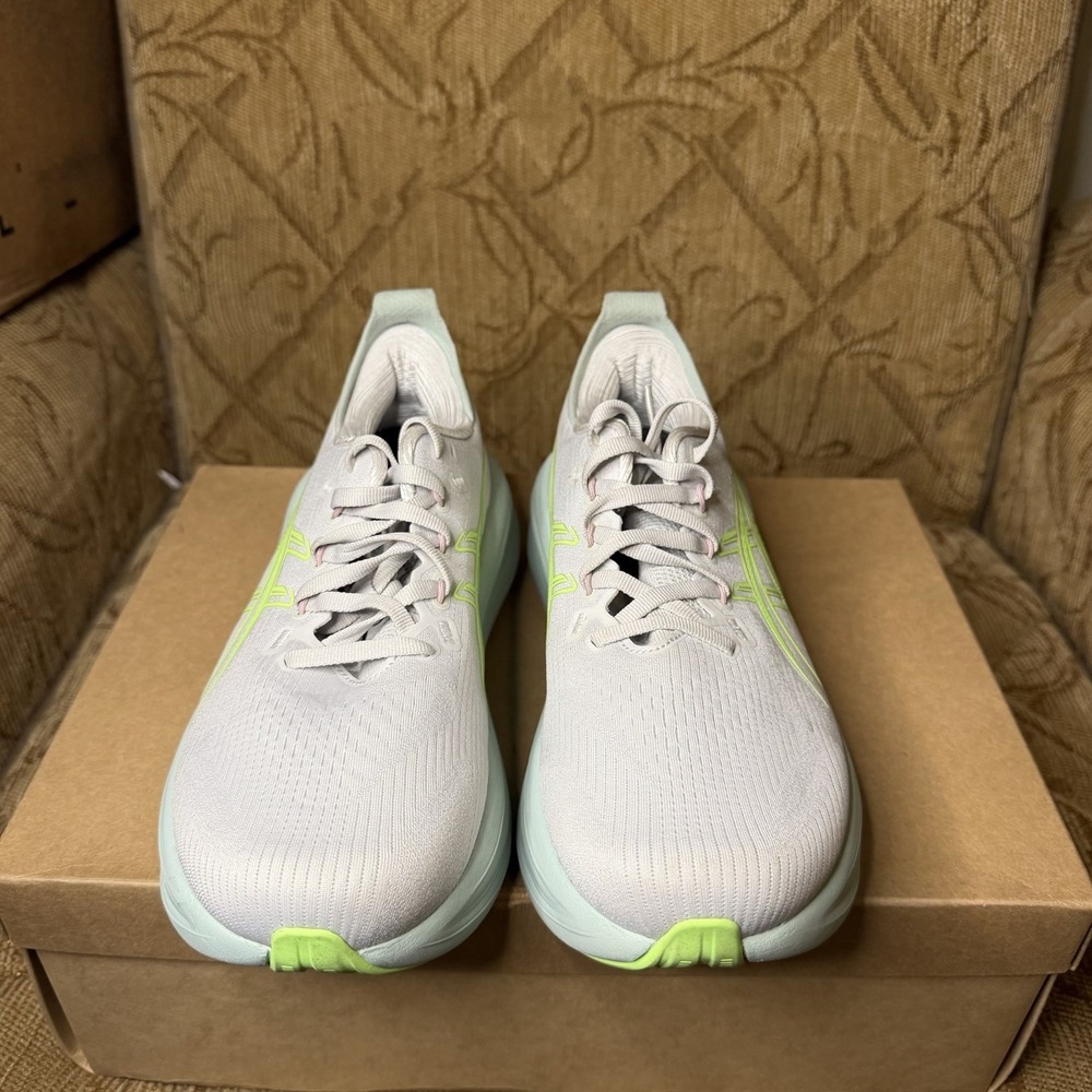 Asics Gel-Nimbus 28 Womens Size 9.5 Gray Athletic Running Walking Shoes Sneakers - Picture 6 of 10